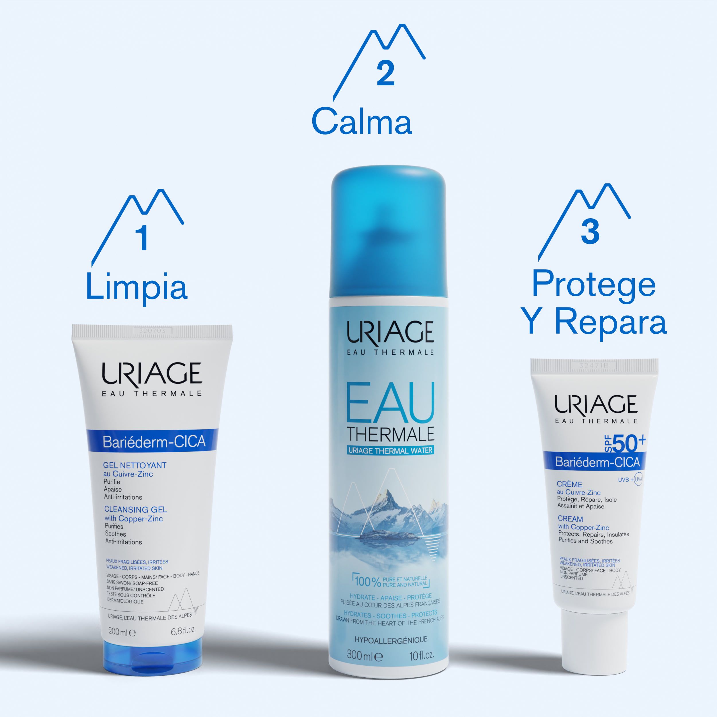 Bariéderm-CICA SPF50 sejas un ķermeņa krēms ar varu un cinku Sejas dermokosmētika
