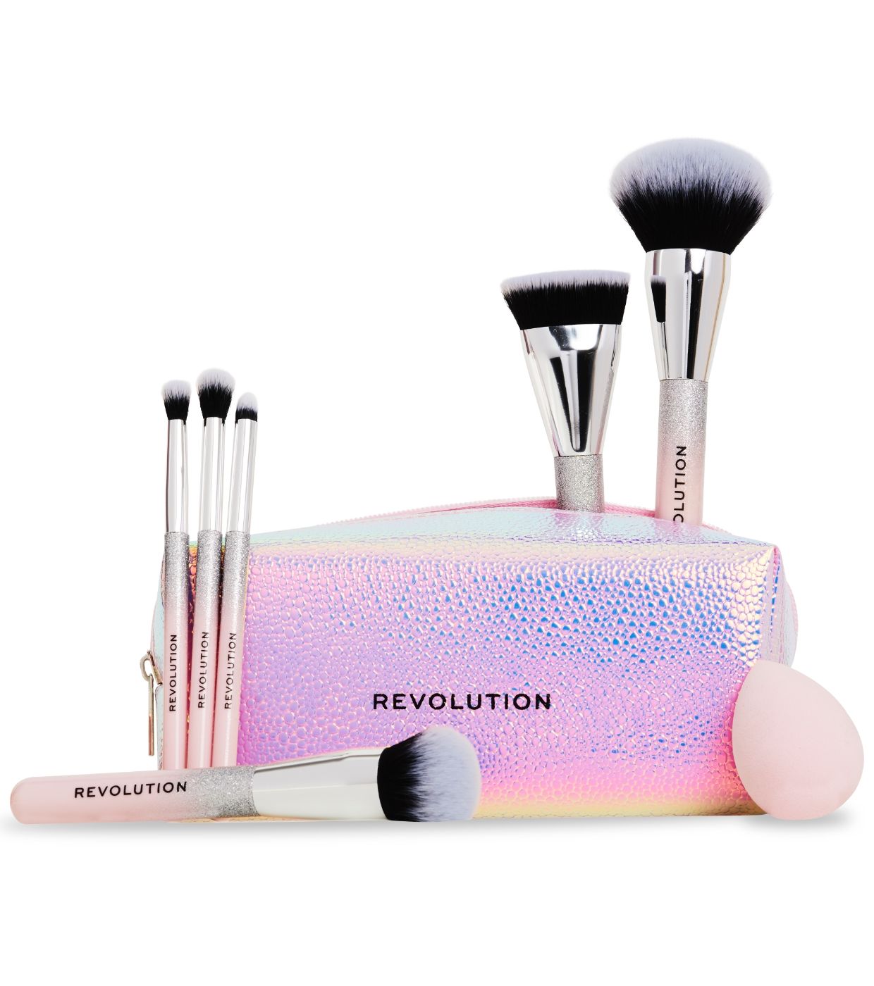 „Glam Up“ šepetėlių rinkinys Makiažo šepetėlių rinkinys Makiažo šepetėlių rinkiniai
