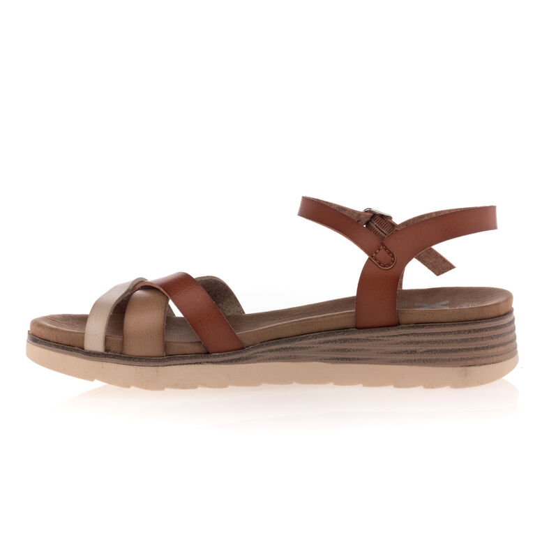 Bruine damessandalen / open teenschoenen