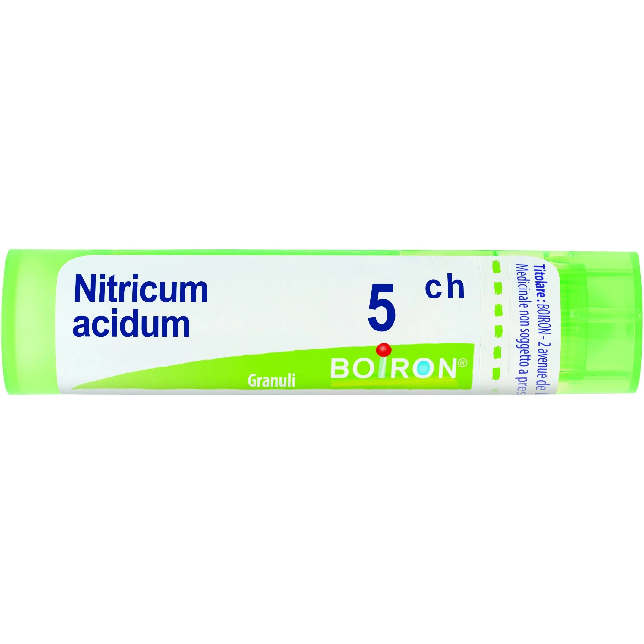 BOIRON Nitricum Acidum 80 granules 5 Ch Récipient multidose