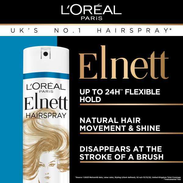 L'Oréal Paris Elnett Haarspray met Flexibele Fixatie 75 ml