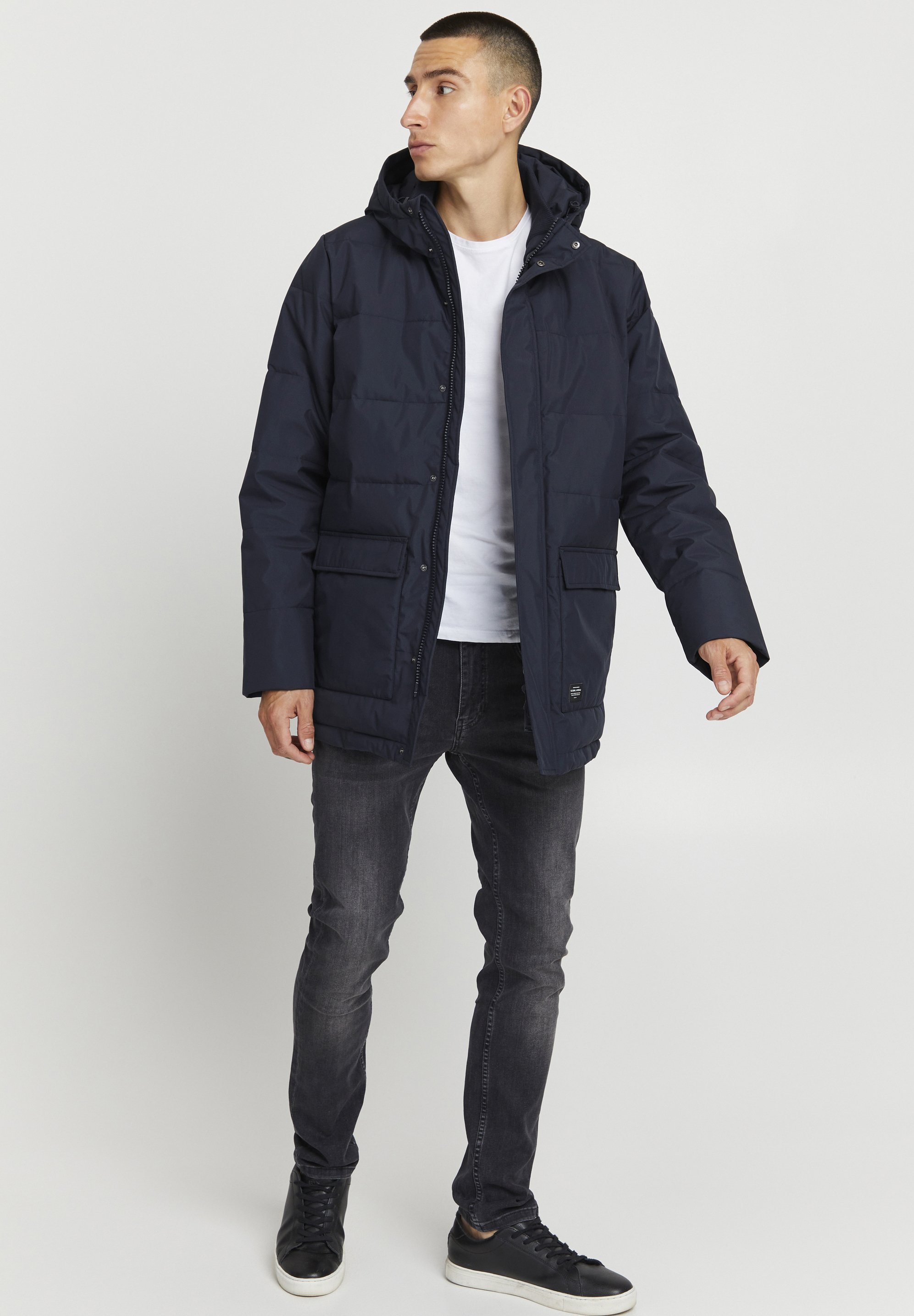 Casual Friday CFOlson - Winterjas - donkerblauw