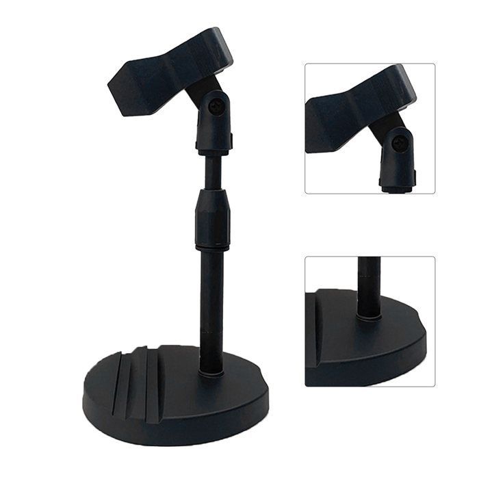 Soporte mini para lámpara UV de uñas Vvikizy, mini lámpara para uñas de gel, rotación de 360 grados, manicura higiénica, color negro.
