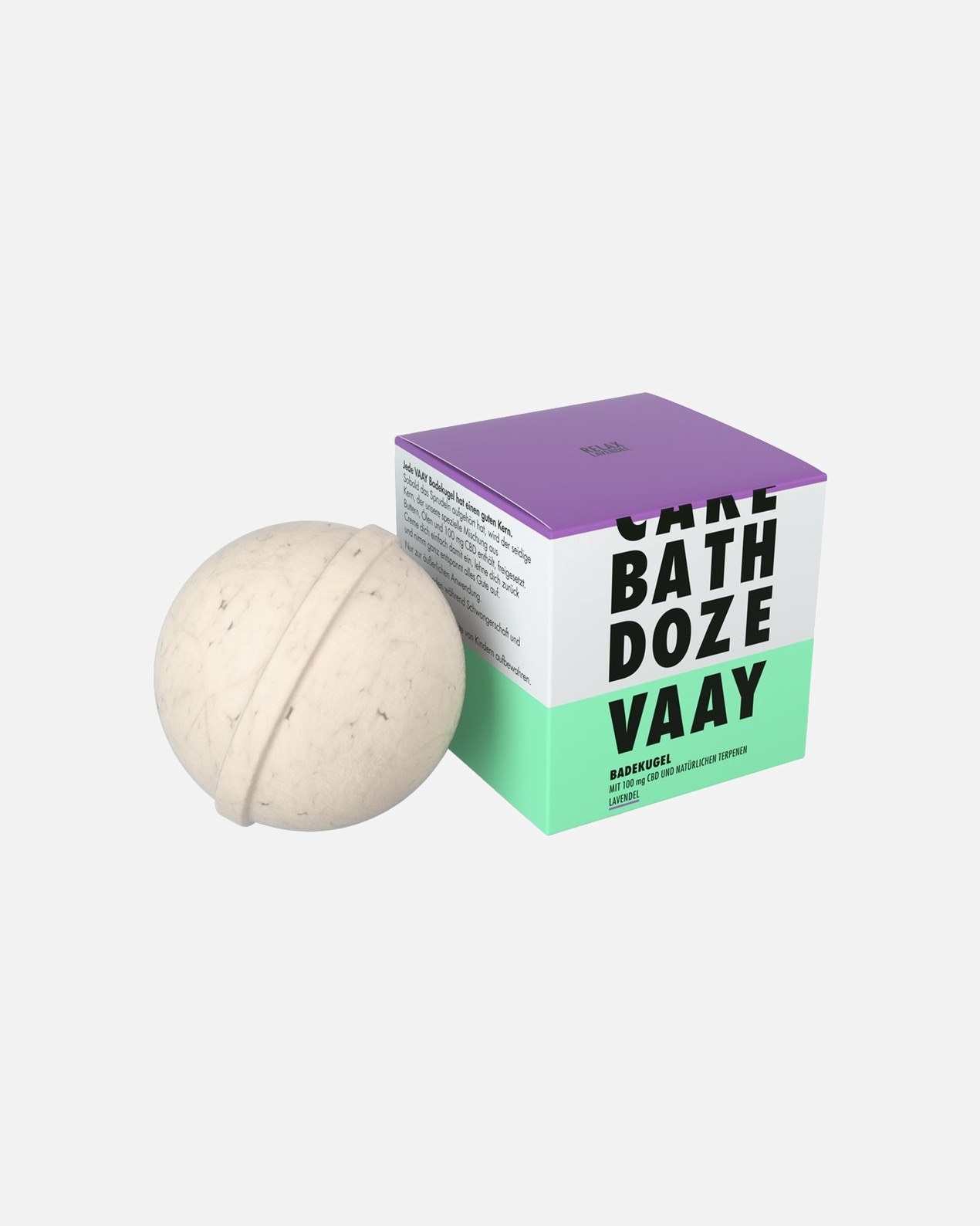 VAAY Relax кугла за купање са лавандом - производ за купање и туширање - 150 г