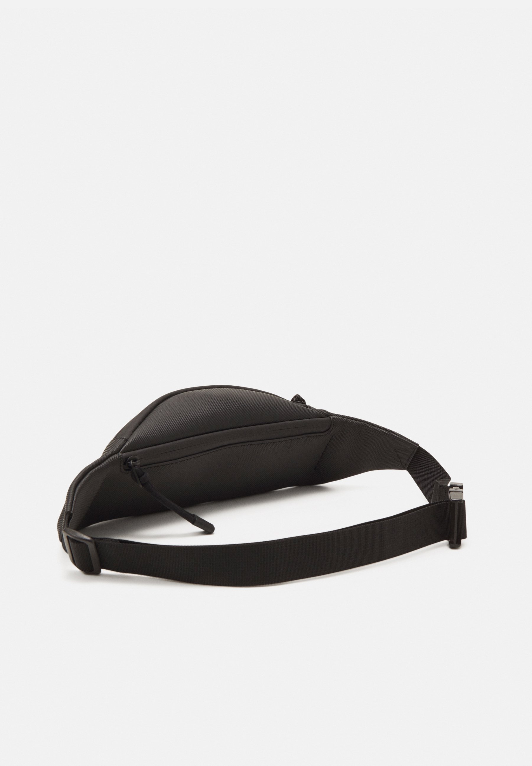 Lacoste WAIST BAG UNISEX - Ledvinka - black
