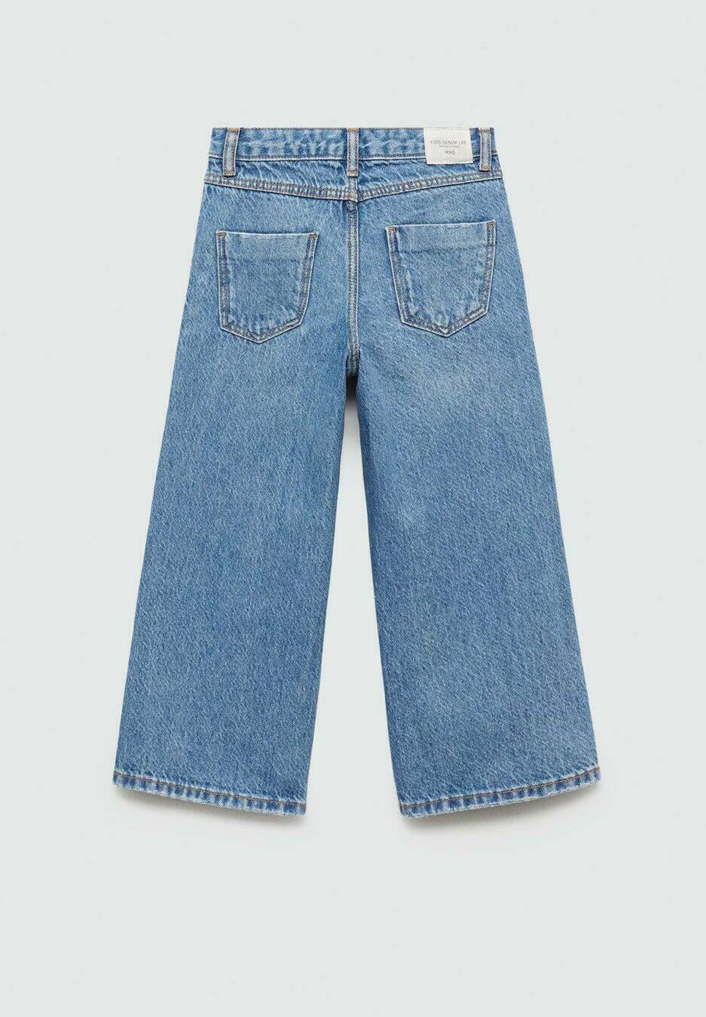 Mango Kids rozšírené džínsy - modré