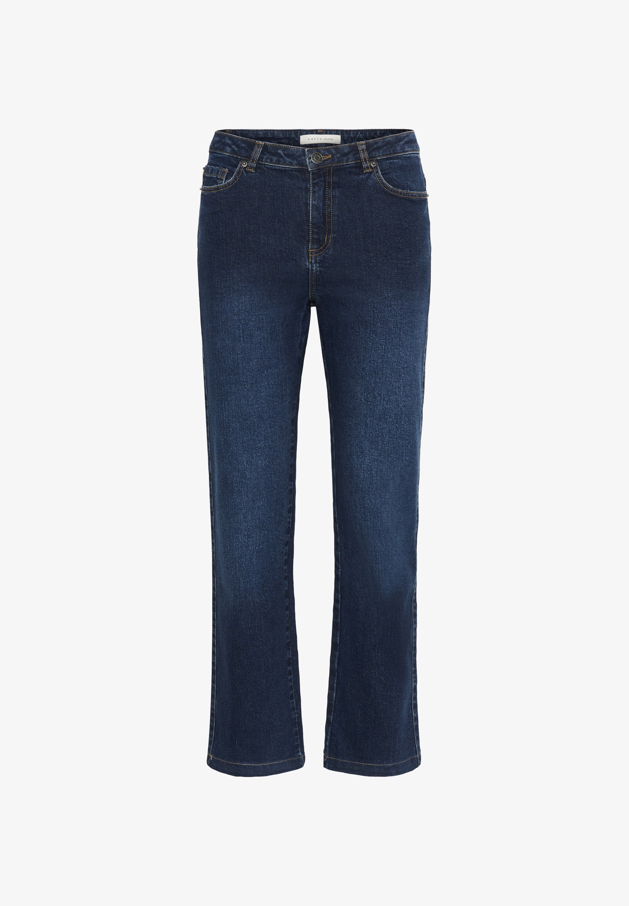 Kaffe MARIS REGULAR FIT - Rechte jeans - donkerblauwe denim
