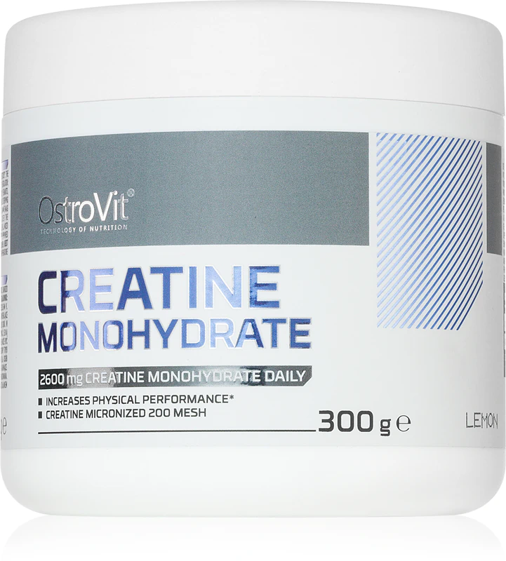 OstroVit Creatina Monohidratada é um suplemento alimentar para aumentar o desempenho físico.