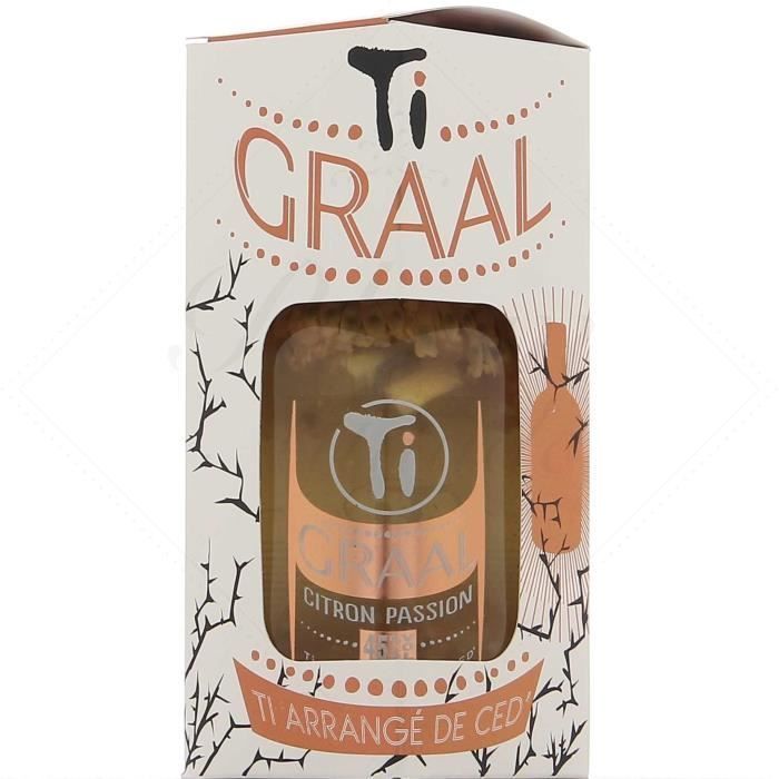 Ced's Ti Graal Lemon Passion Rum 45.4