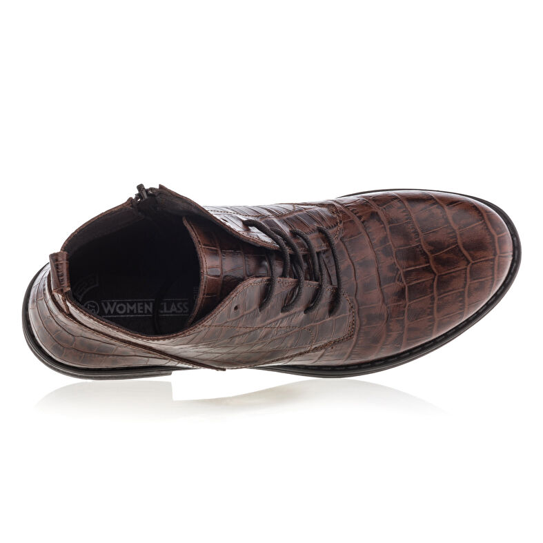 Braune Damenstiefel / Stiefeletten