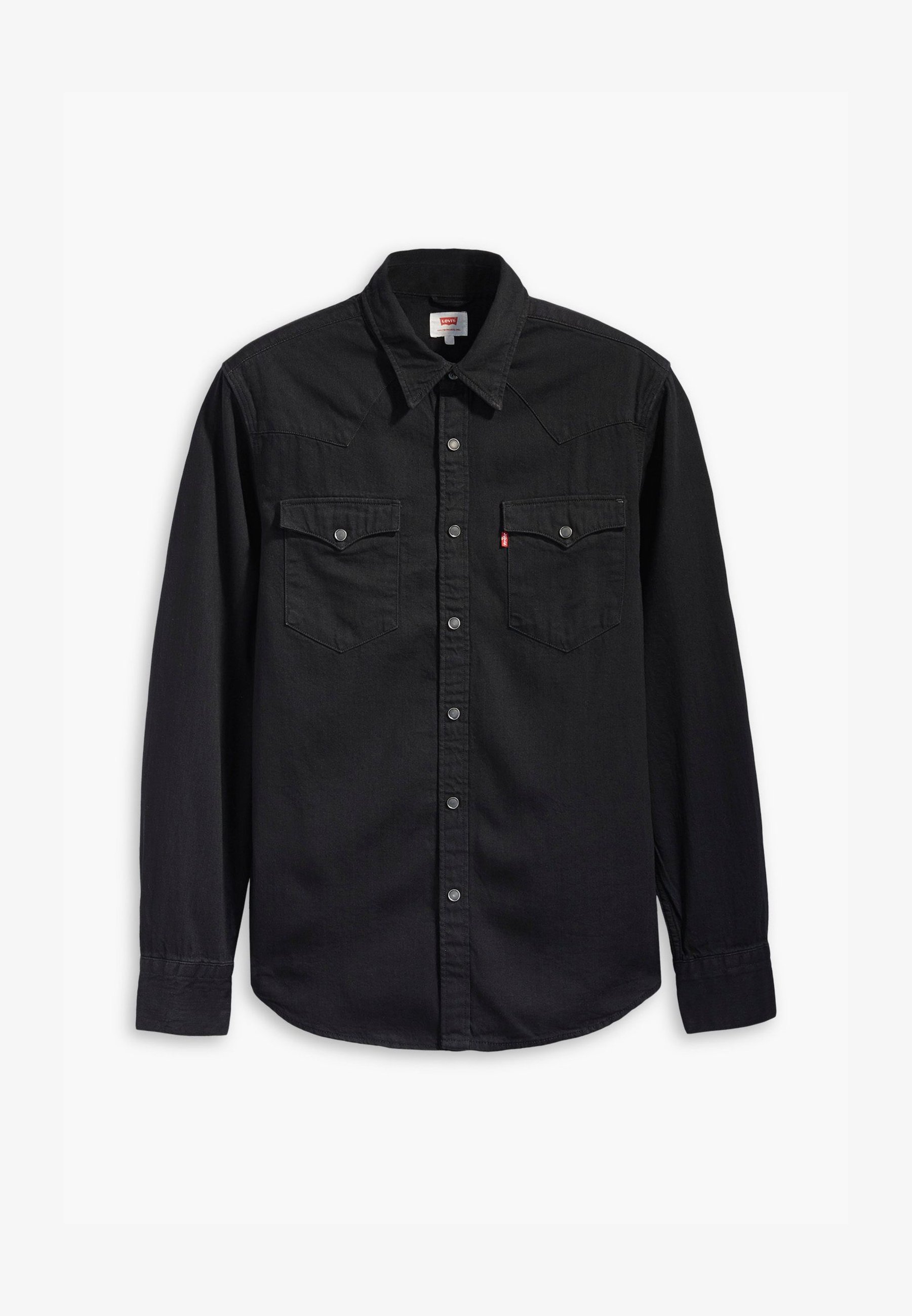 Levi's® BARSTOW WESTERN STANDARD - Shirt - marmerzwart