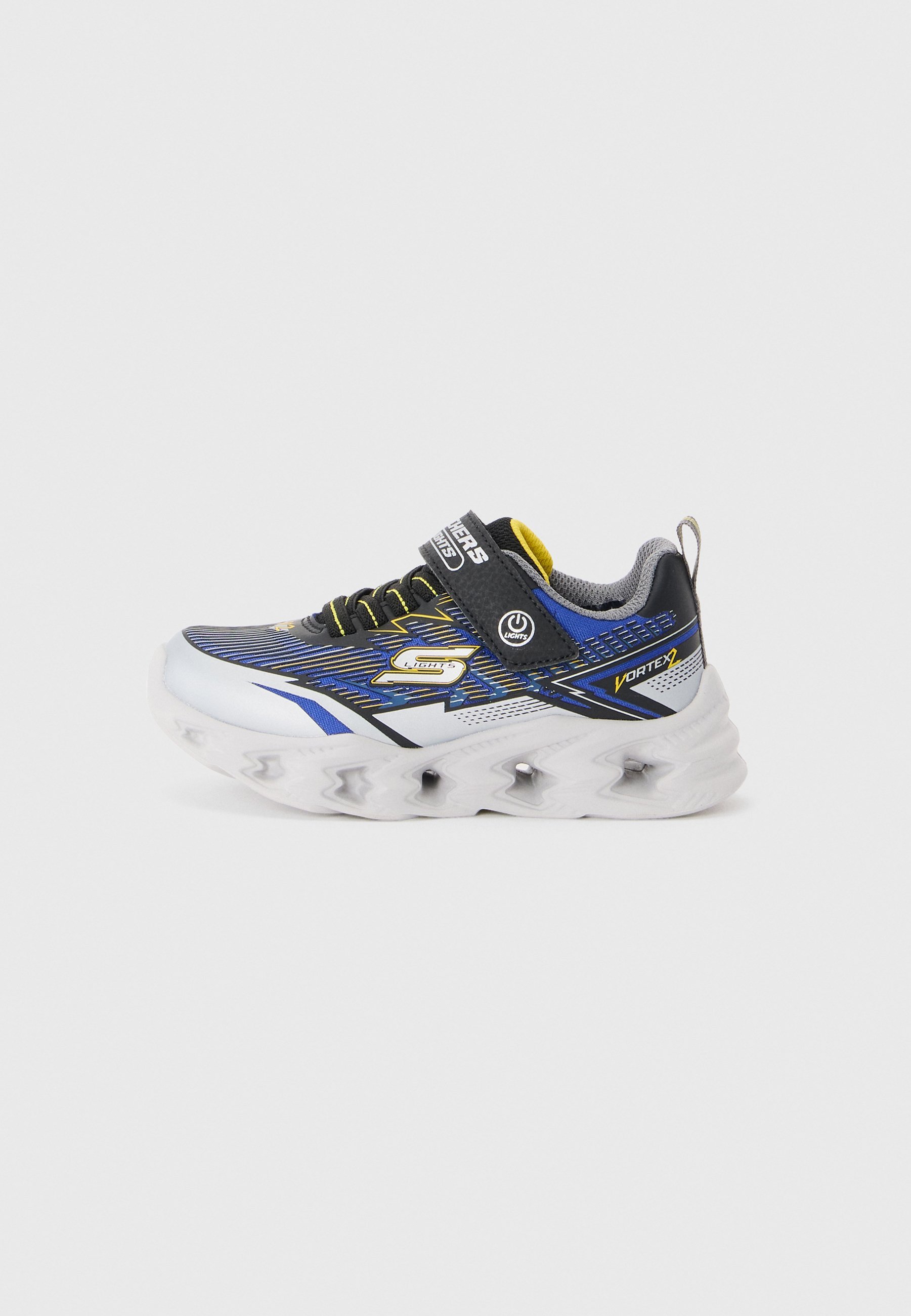 Skechers VORTEX 2.0 - Sneakers - zilverkleurig/zwart/blauw/geel