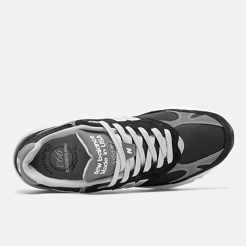 Męskie buty MADE in USA 993 Core – czarne z szarym