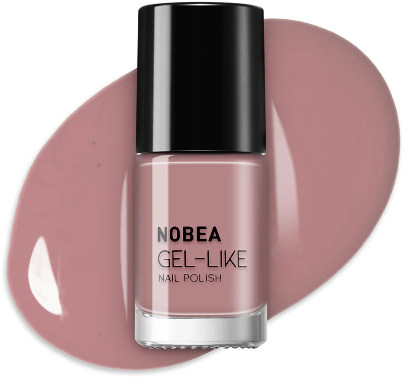 NOBEA Päivittäinen 3-osainen kynsilakkasetti päällyslakkaalla, Best of Nude Nails