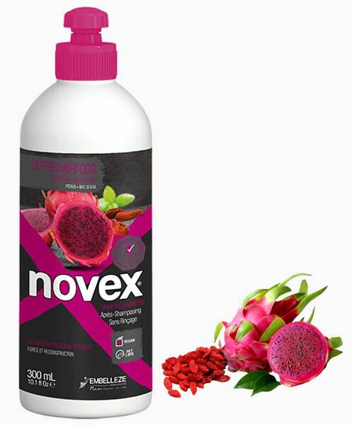 Novex Super Hair Food Pitaya Goji Berry jätettävä hoitoaine