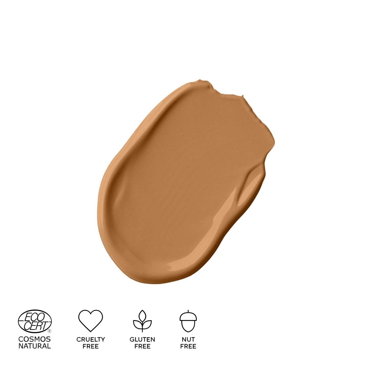 MÁDARA Foundation SKINONYM Semi-Matte Peptide Foundation, Nr. 15 AKMENS - 30 ml