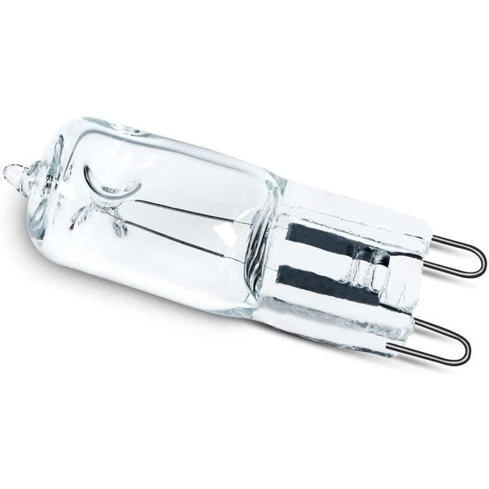 Bombilla halógena para horno GMY G9 40W 230V 300°C Tolerancia Bombilla Paquete de 2[11]