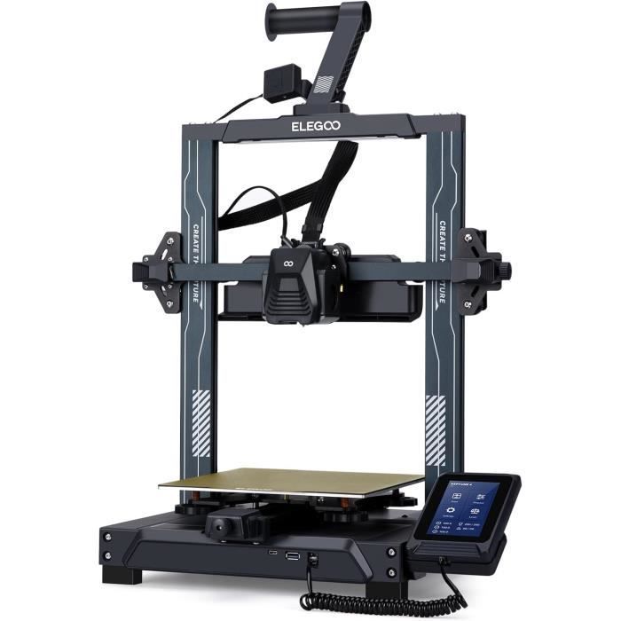 3D Printer - ELEGOO - Neptune 4 - FDM - 500mm/s - Automatic Leveling - Dual Gear Extruder