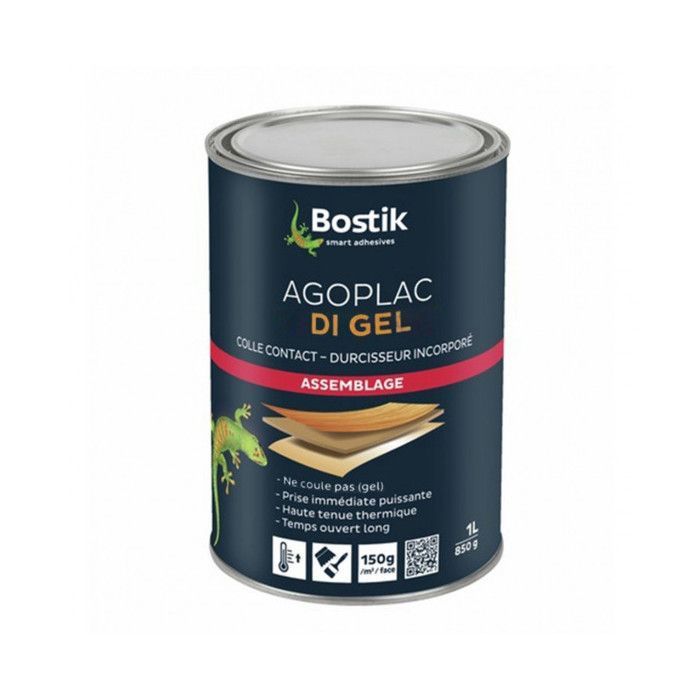 Neoprene glue - BOSTIK - Agoplac DI gel - 5L - High performance - Toluene free