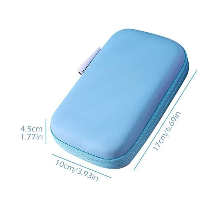 Trousse De Soin Bebe Naissance 8Pcs Ensemble De Soins pour Bébé, Professionnel Trousse De Soin Et De Toilette pour Bebe, Baby (Bleu)