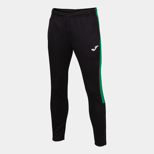  Dlouhé kalhoty Joma Eco Championship Černo-zelené