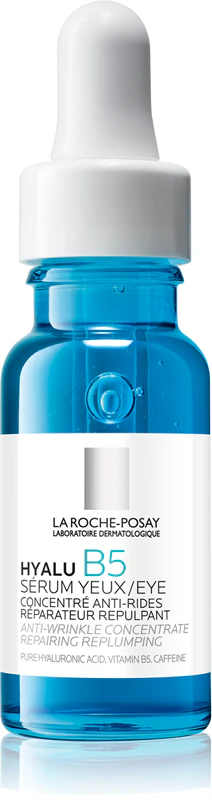 Sérum para olhos La Roche-Posay Hyalu B5 contra inchaço e rugas com ácido hialurônico