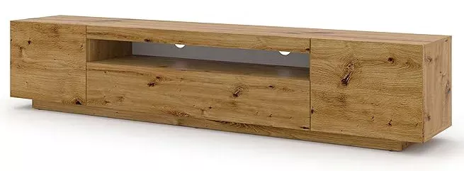 Szafka pod TV stojąca lub ścienna dąb artisan - Avero