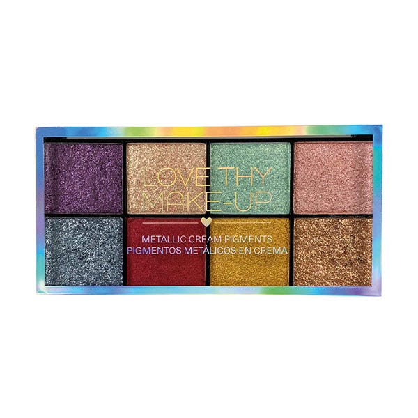 Metallisk cremepigmentpalette | 1UD