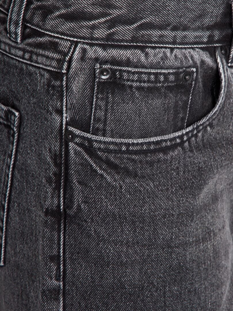Jeans met wijde pijpen - GRIJS