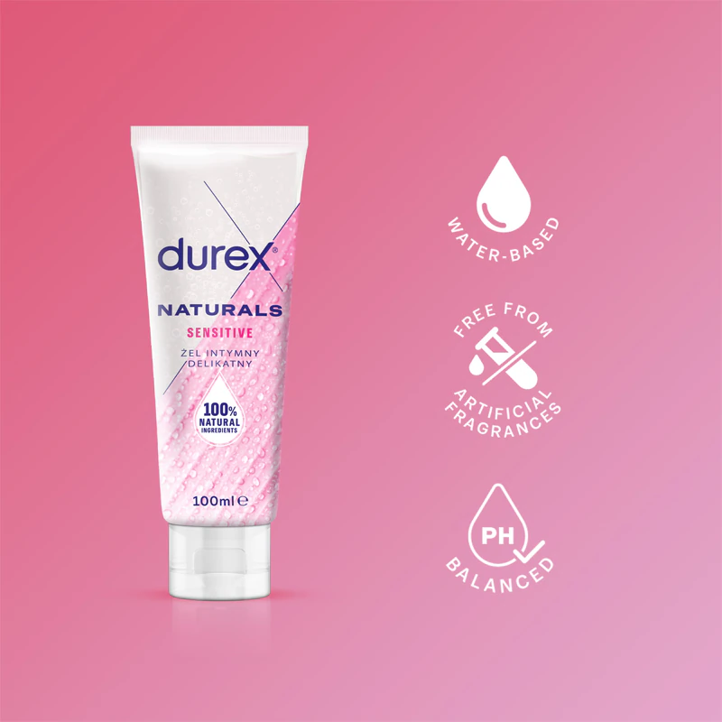 Gel Lubrificante Durex Naturals Sensitive