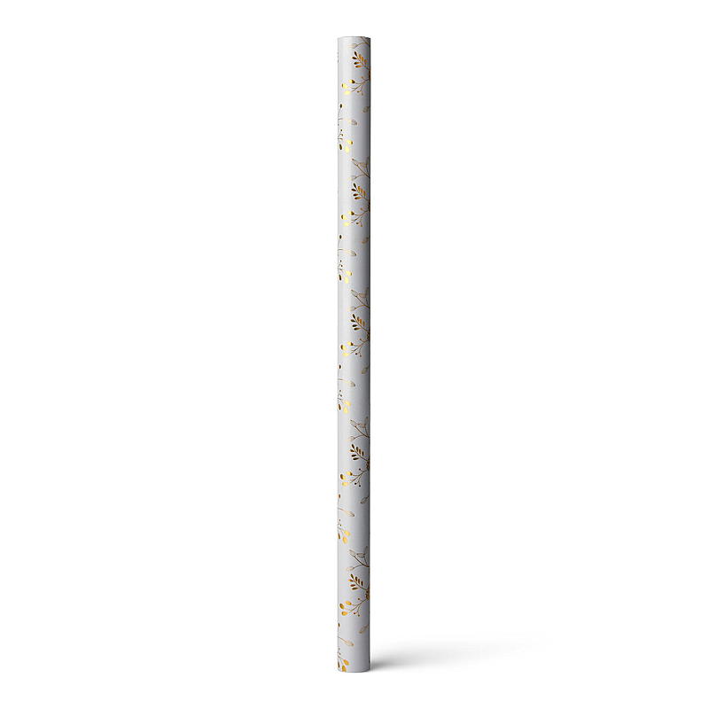 Hjem Julepapir 3 x 70 cm metallisk