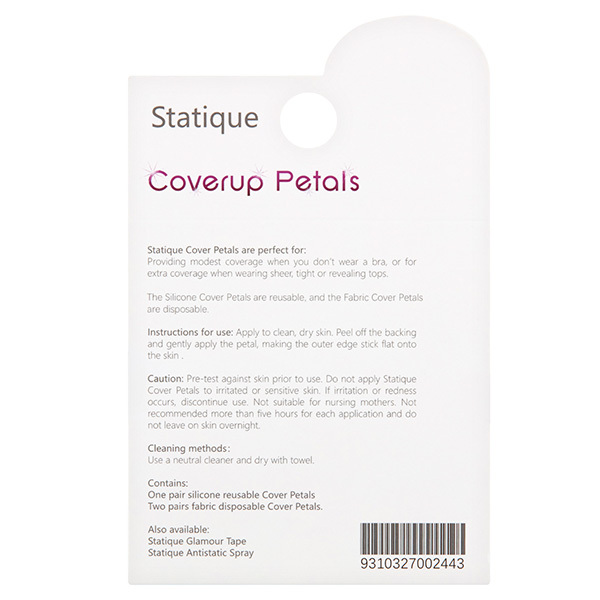 Statique Coverup Petals Brustblüten 3er-Pack