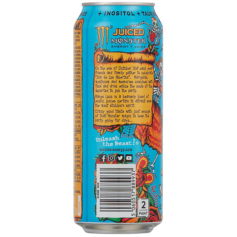 Monster Monster bevanda energetica da 500 ml Mango Loco