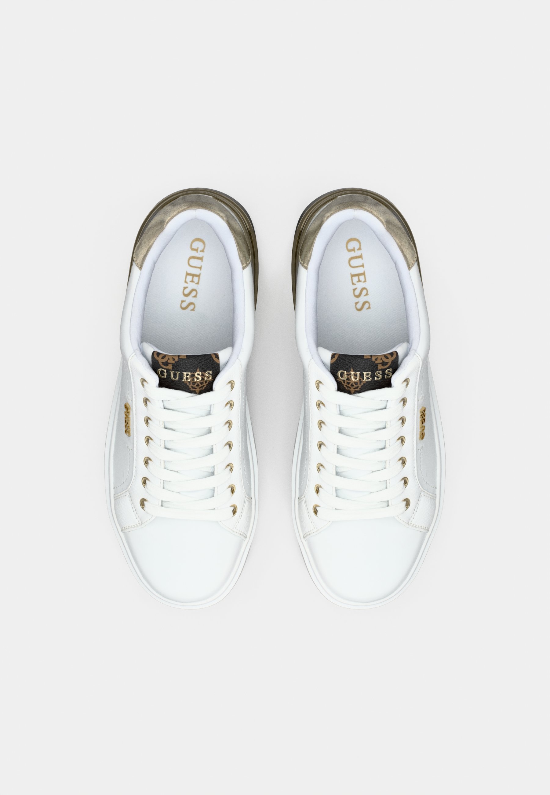 Guess CORLINA - Tênis - platina