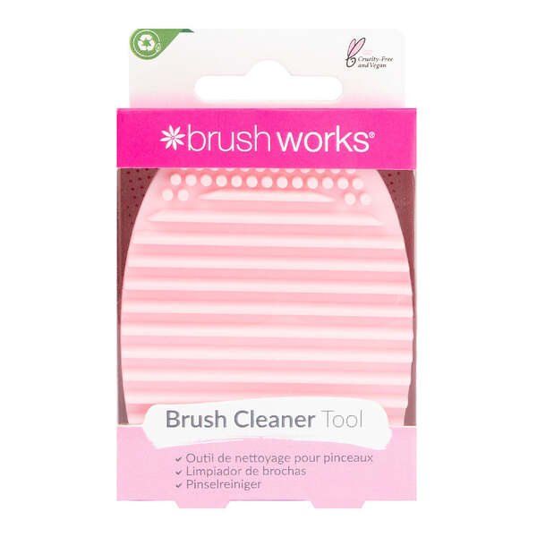 Herramienta de limpieza de brochas de maquillaje de silicona Brushworks