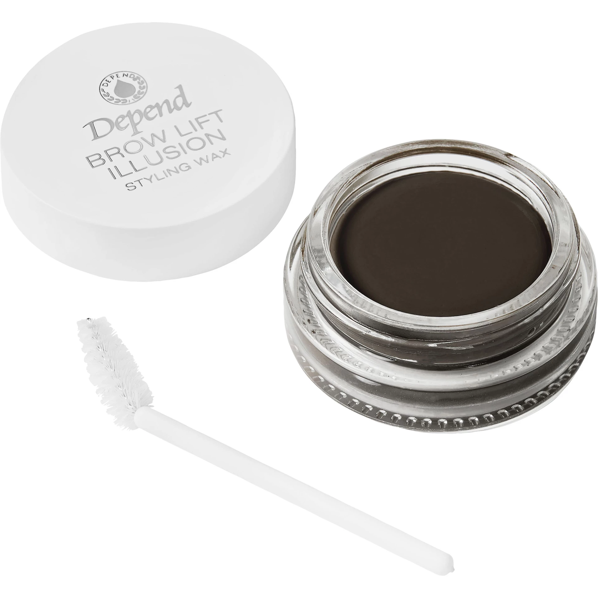 Wosk do brwi Perfect Eye Brow Illusion o średnim brązie - Depend