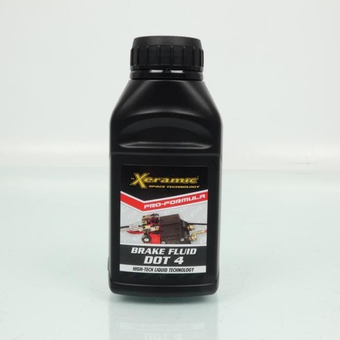 Xeramic DOT 4 250ml Brake and Clutch Fluid for Motorcycles and Scooters - New
