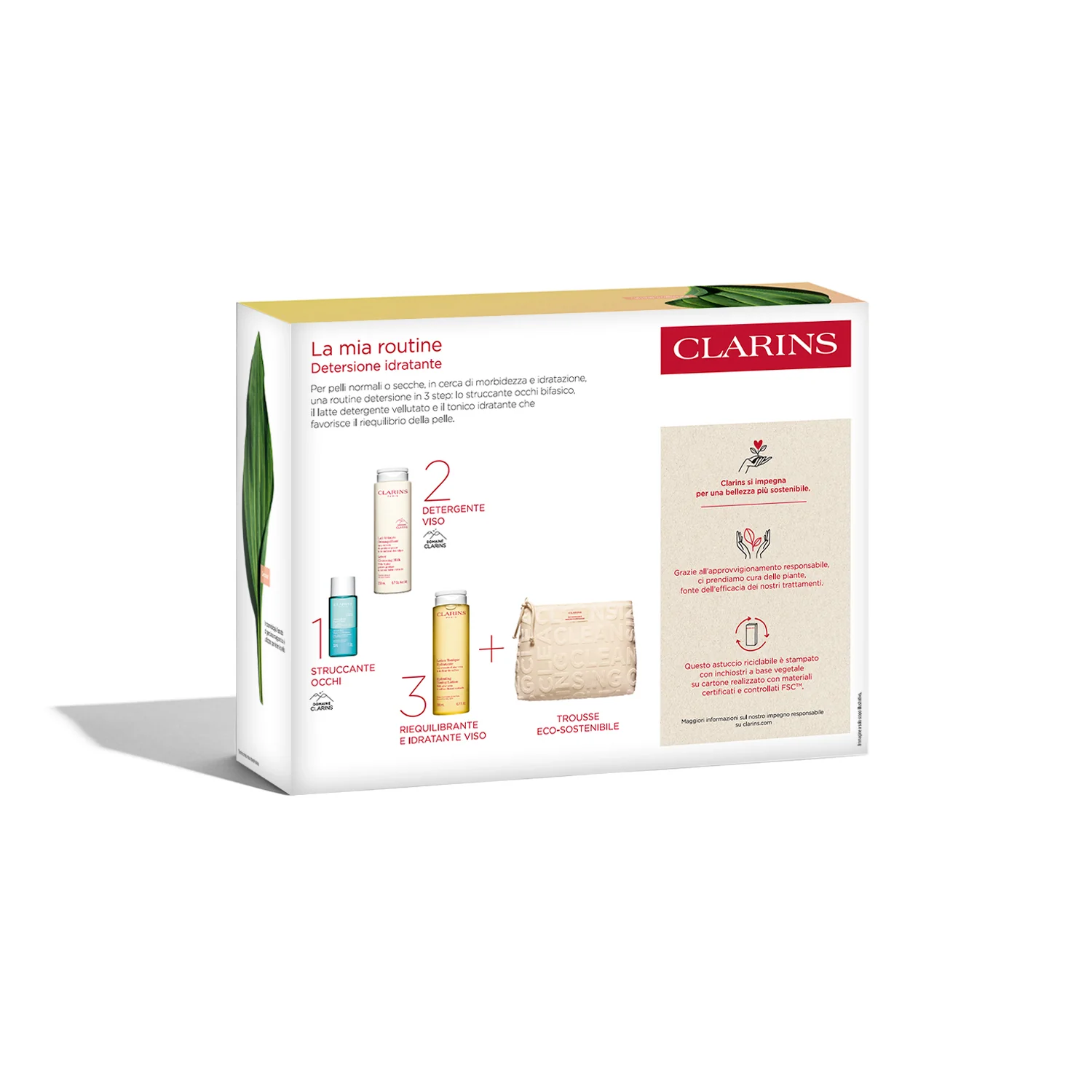 Detergenza Kit Gli essenziali detersione idratante - Cofanetto Detergente