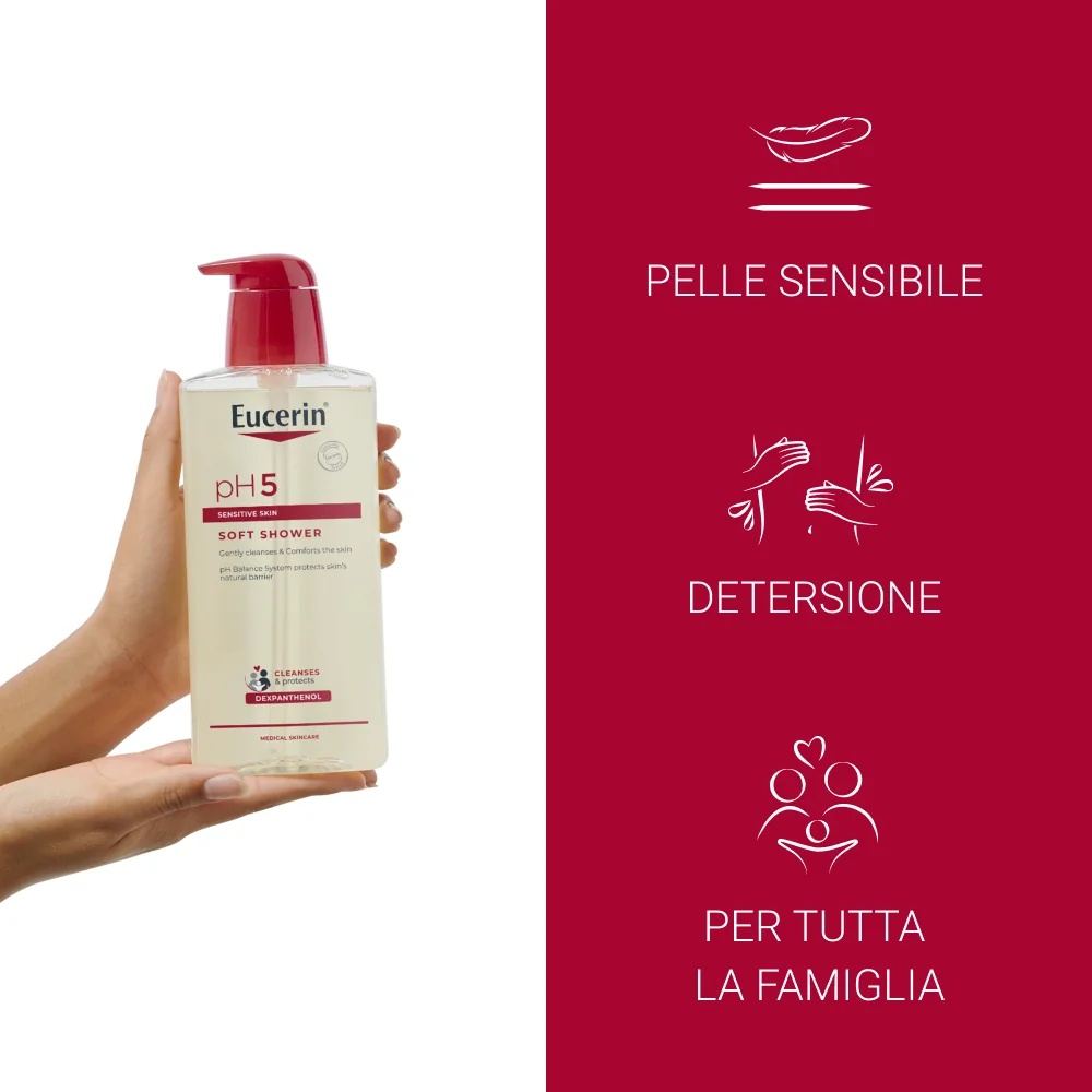 EUCERIN Eucerin pH5 Dermoprotektives Duschgel 400 ml Für empfindliche Haut