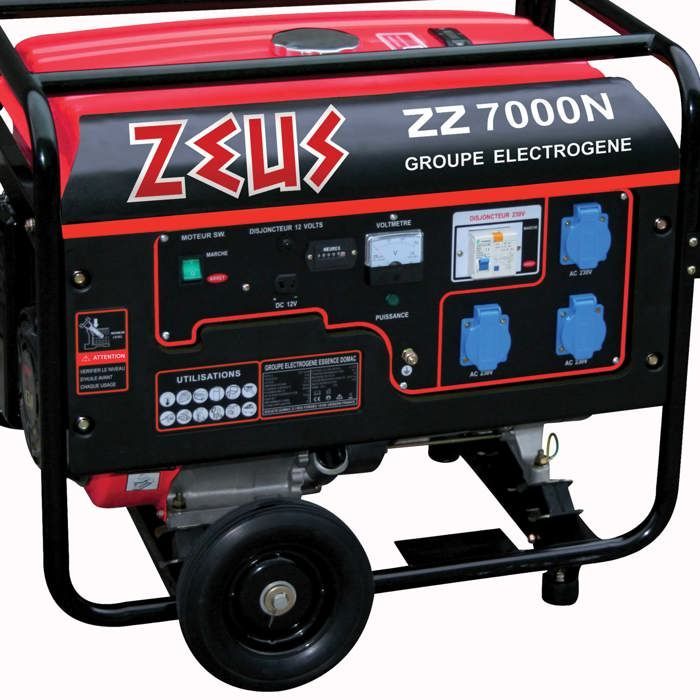 Gerador a gasolina AVR 5500W com gerador de 720W GRÁTIS