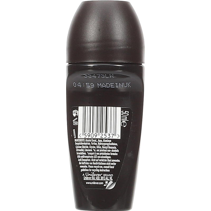 Axe roll-on 50 ml Musta