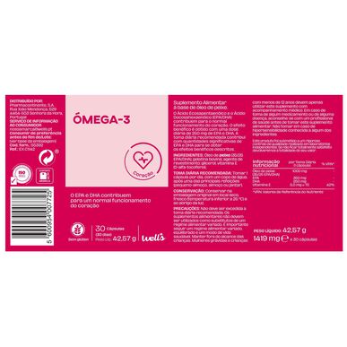 Wells Omega 3 30 kapsul