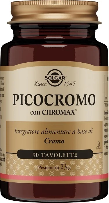 SOLGAR Picochrome 90 tabletten Metabolisme Macronutriënten