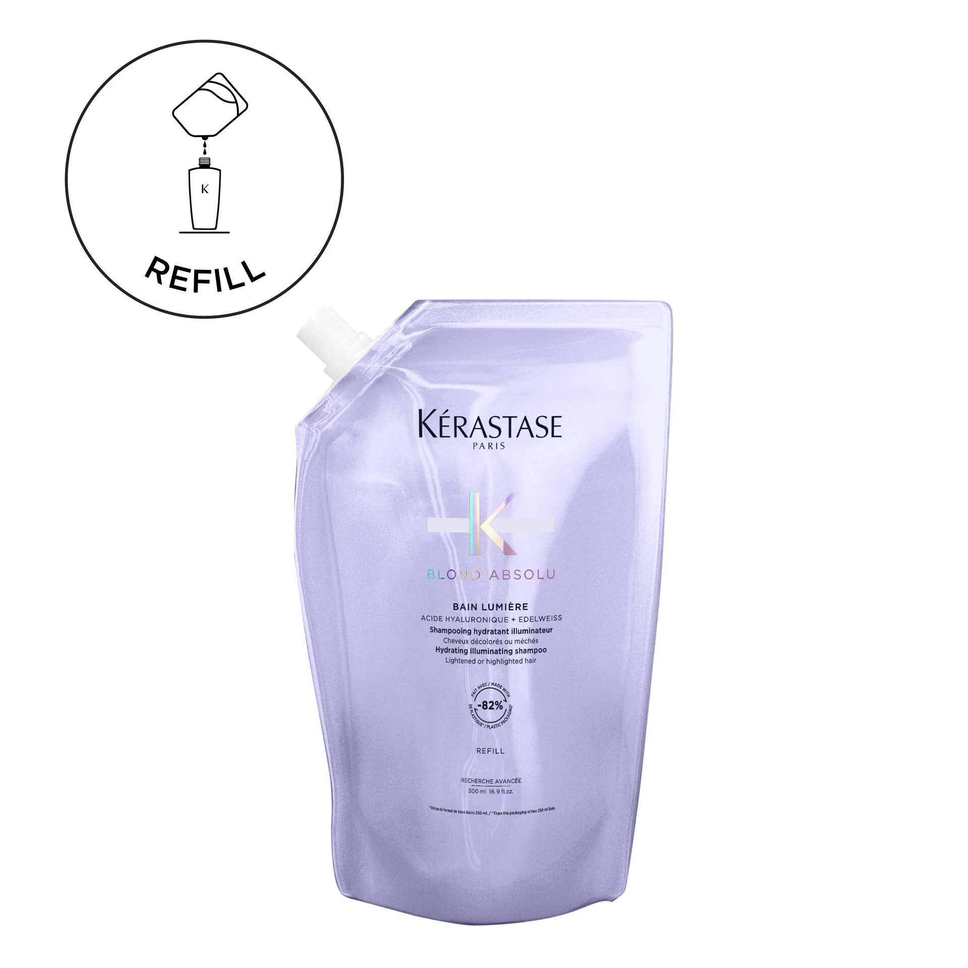 Blond Absolu Bain Lumière Sampon Refill 500 ml - Kérastase