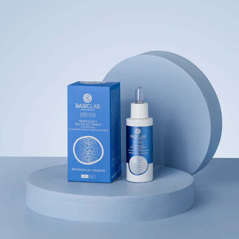 Emulsão em gel hidratante BasicLab Dermocosmetics Esteticus