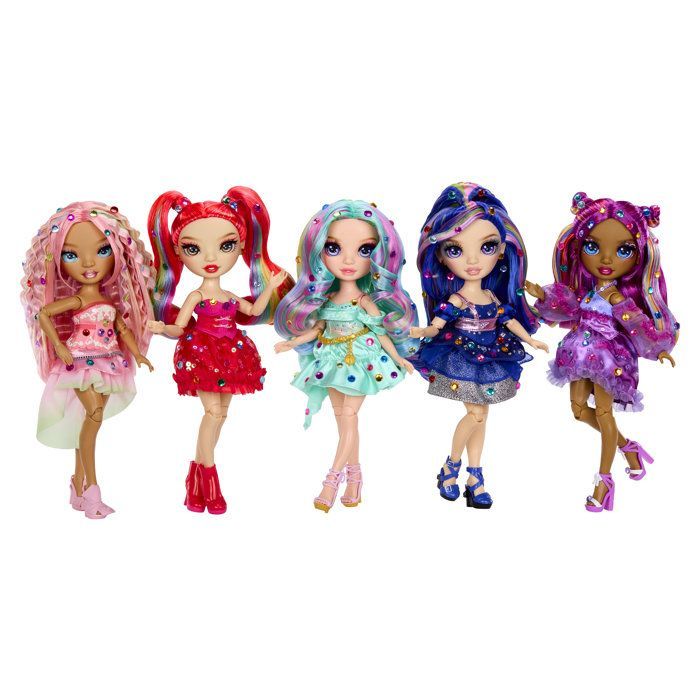 Rainbow High Be Dazzling Fashion Doll - Genevieve Blue - 28 cm - Sparkling Gemstones and Accessories Included