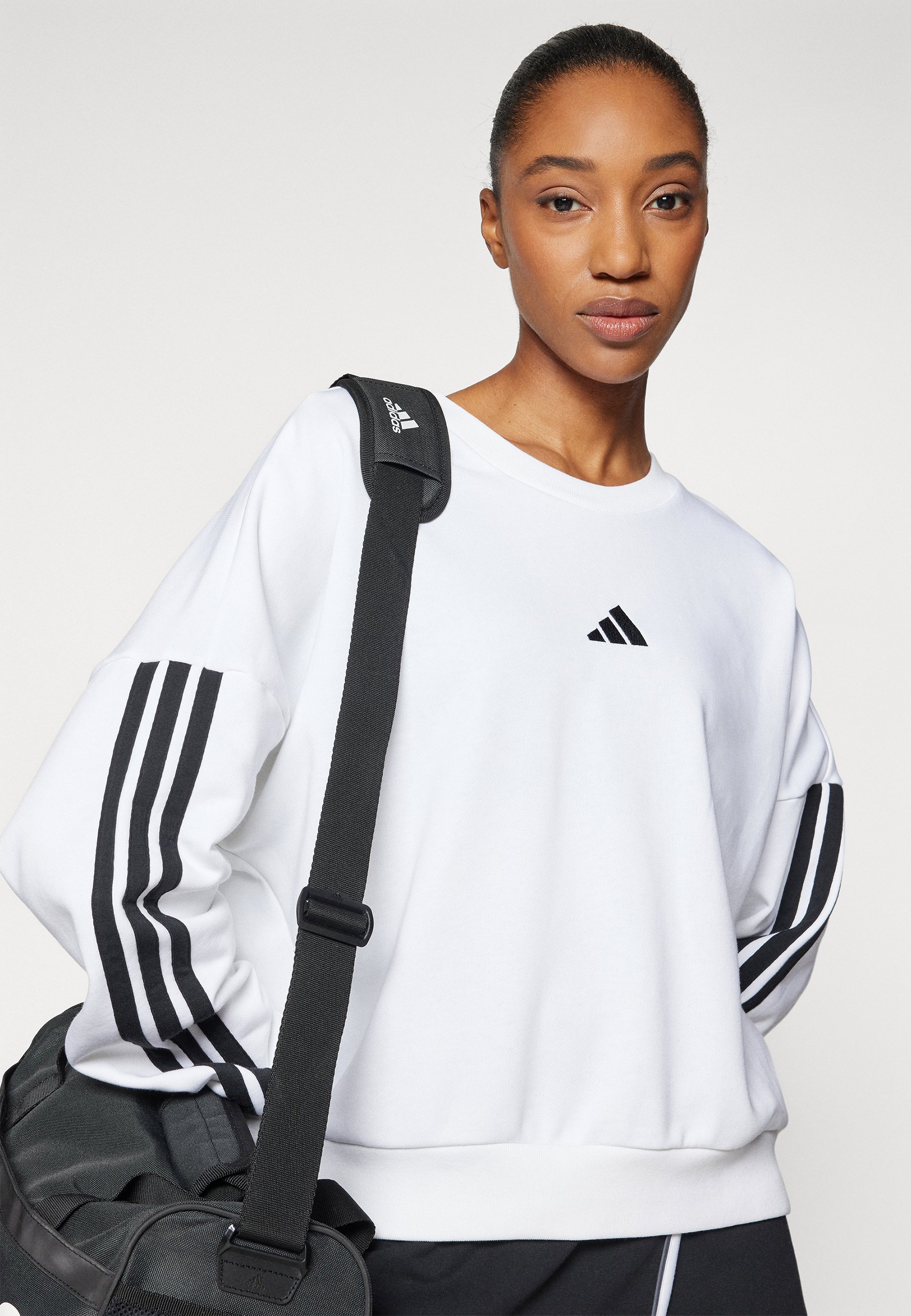adidas Sportswear Sweatshirt - wit/zwart