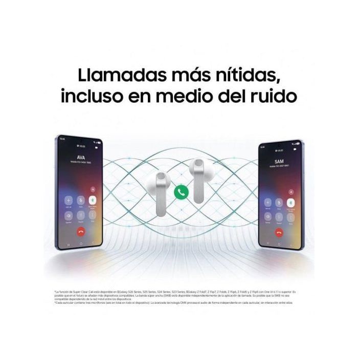 Auriculares Samsung Galaxy Buds4 con IA y cancelación de ruido blanco