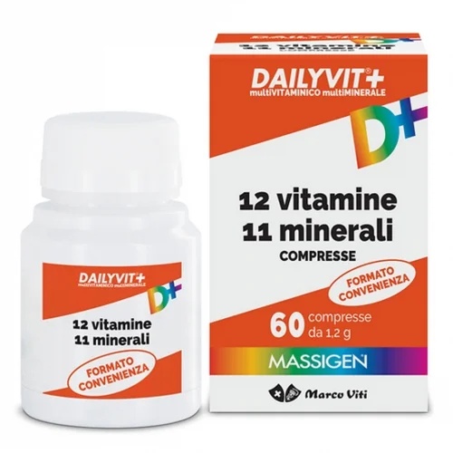 MASSIGEN Massigen Dailyvit+ 60 comprimidos multivitamínicos e multiminerais