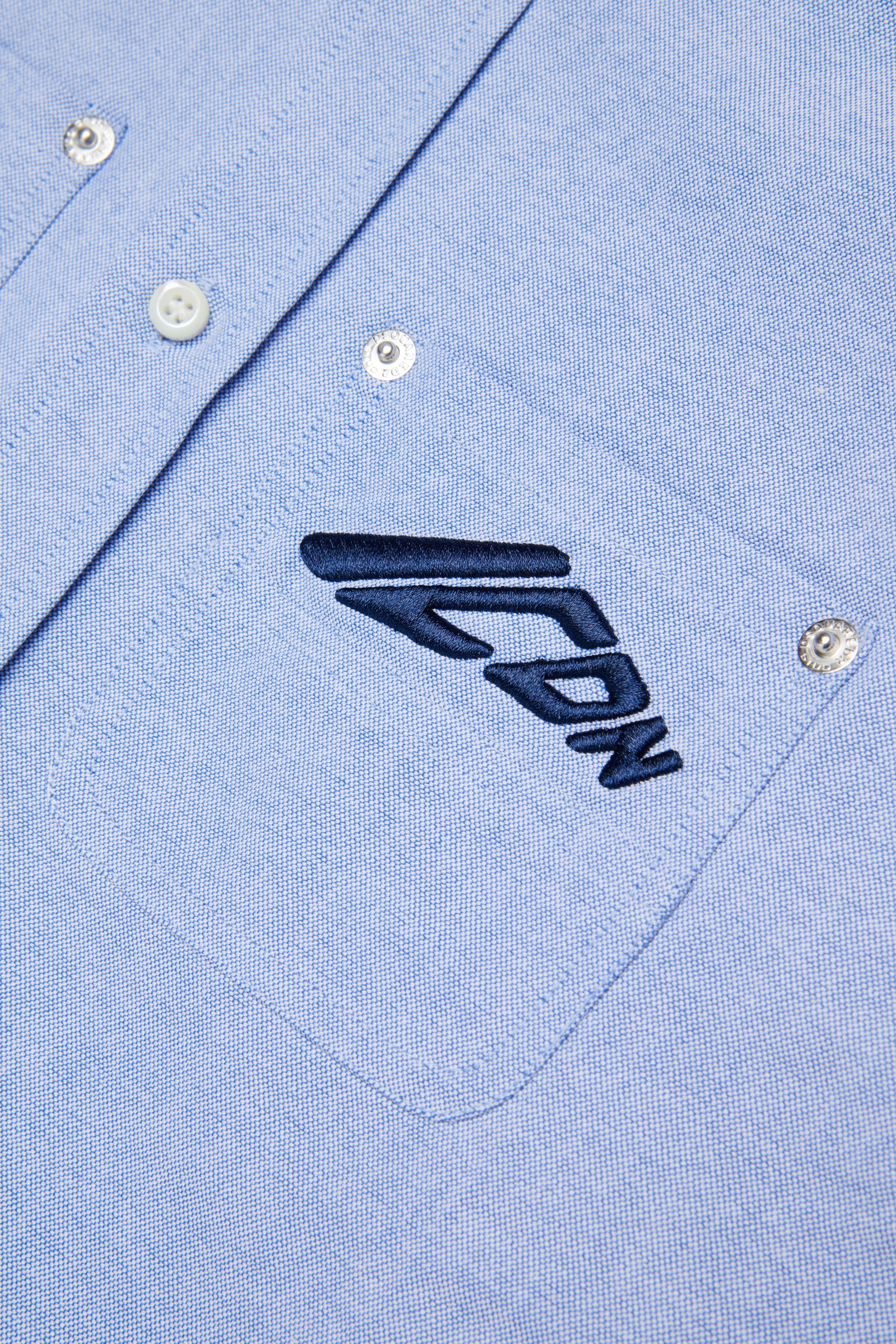 Dsquared2 shirt - oxfordblauw
